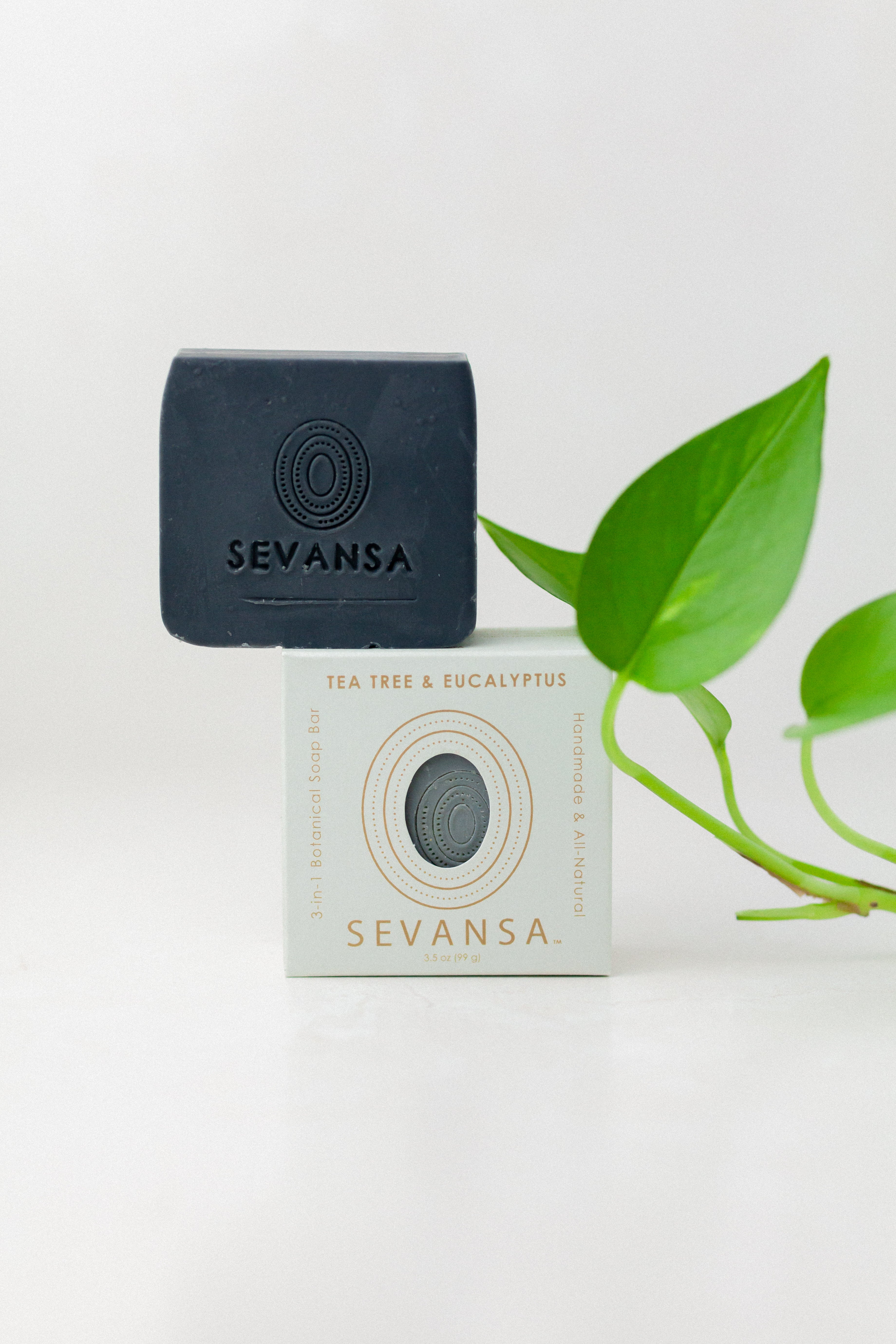 Tea Tree & Eucalyptus 3-in-1 Botanical Soap Bar